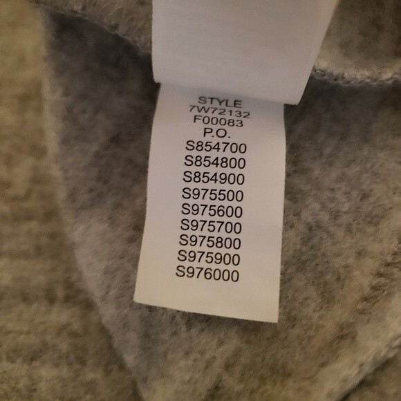 Lucky Brand Fleece Hooded Pullover In Grey Size M - Picture 14 of 14